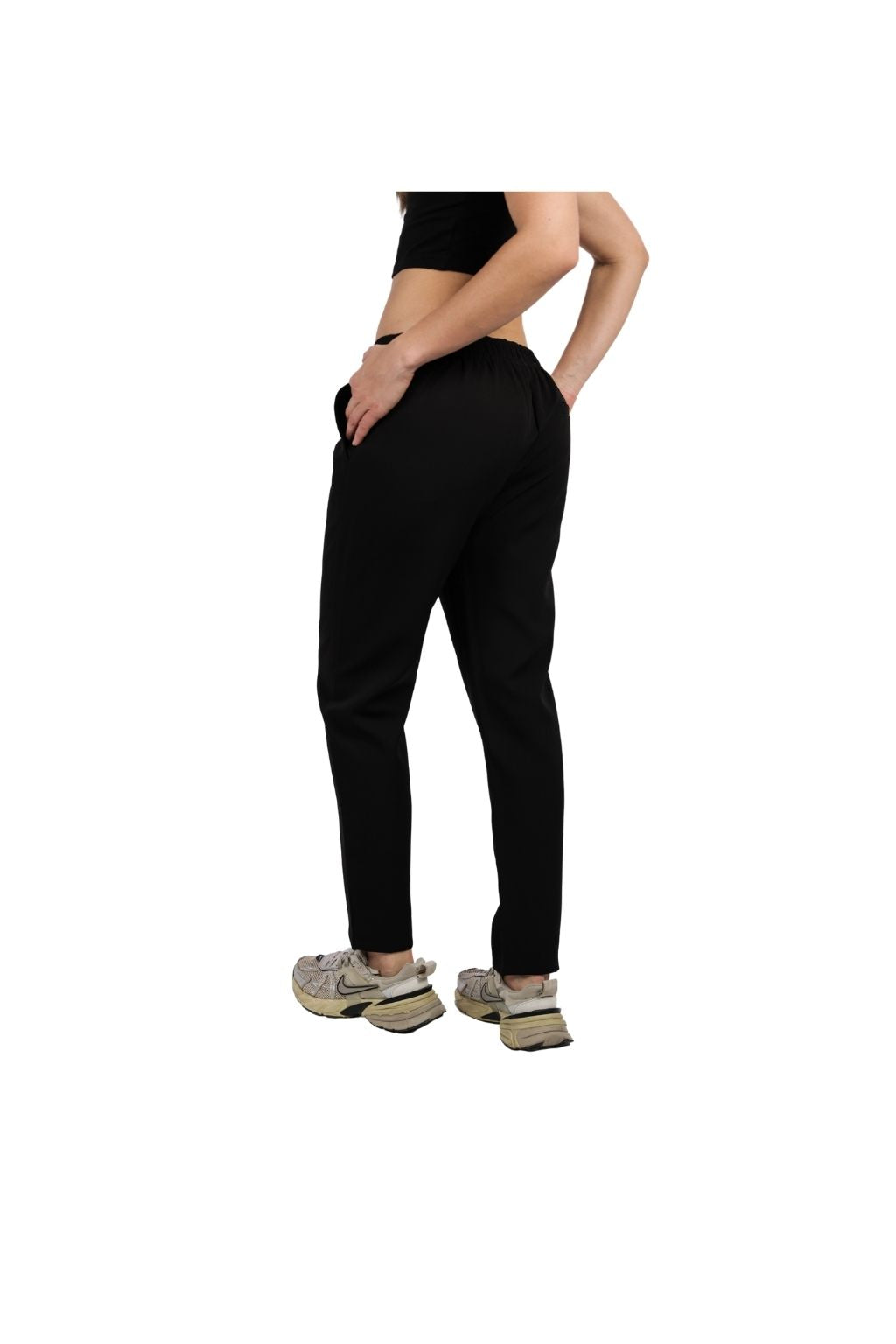 Classic women's fabric trousers