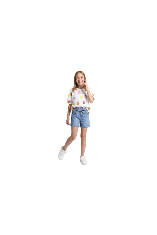 Girls fruit Print Crop Top