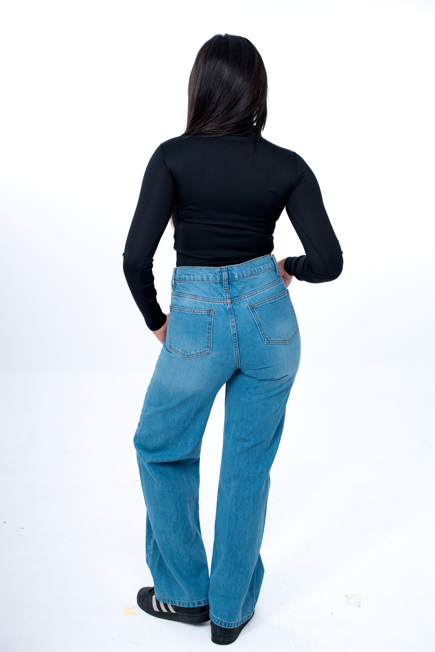 Half-Zip Long Sleeve Top