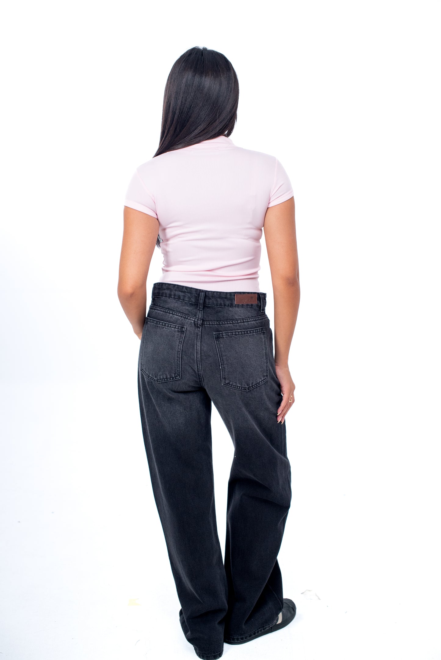 Half-Zip Short Sleeve Top