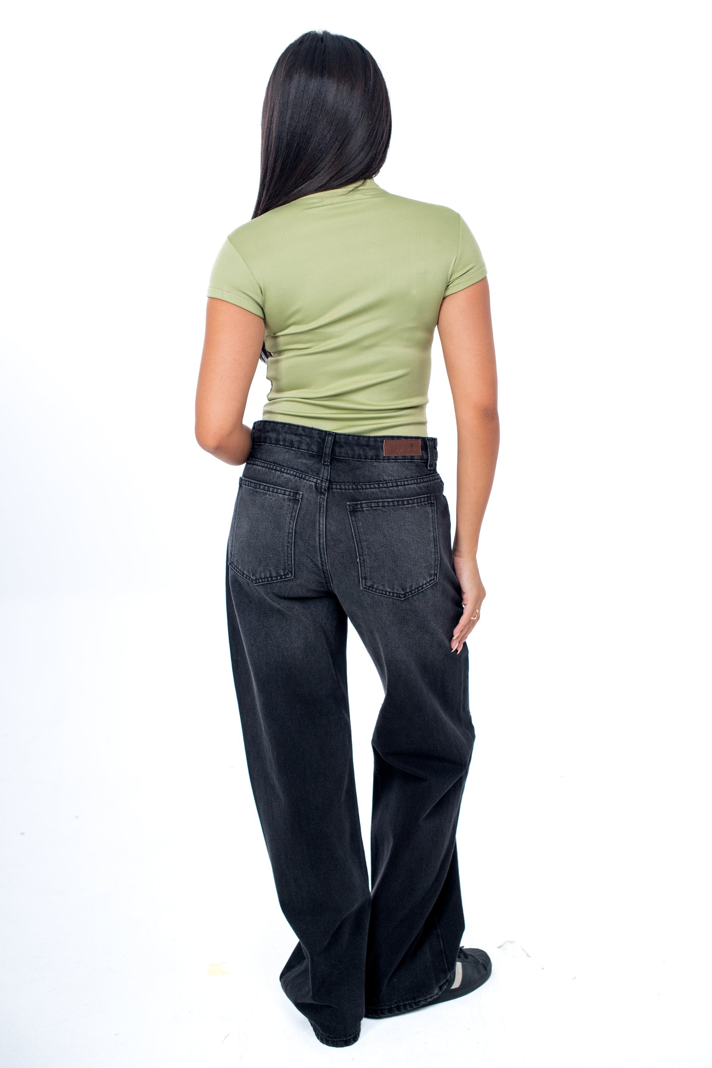 Half-Zip Short Sleeve Top