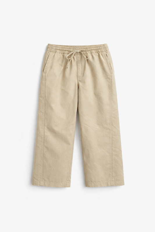 Girl-Gabardine pants