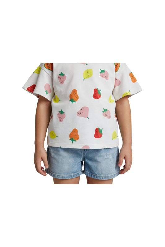 Girls fruit Print Crop Top