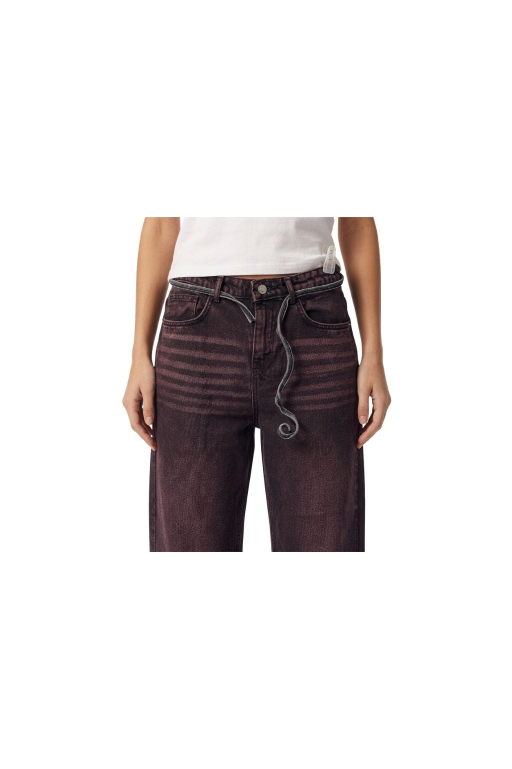 women's washed jeans