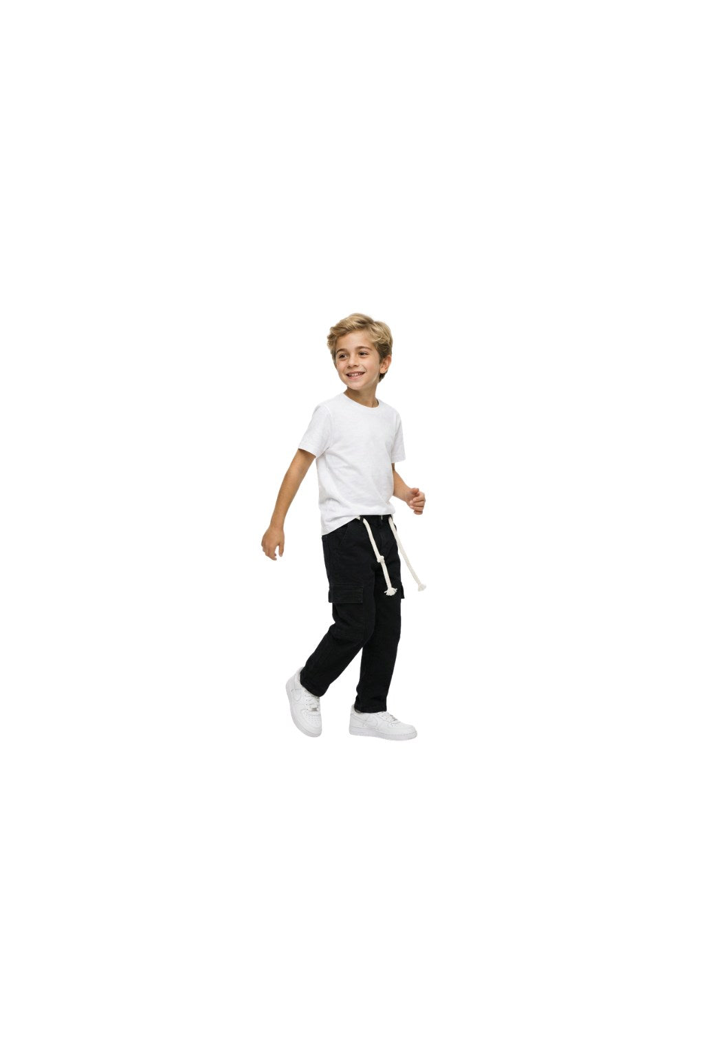 Boys Cargo Jogger Gabardine Pants