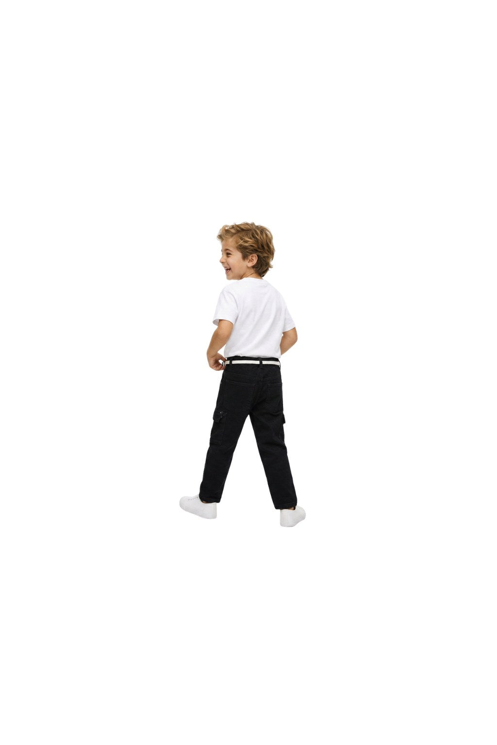 Boys Cargo Jogger Gabardine Pants