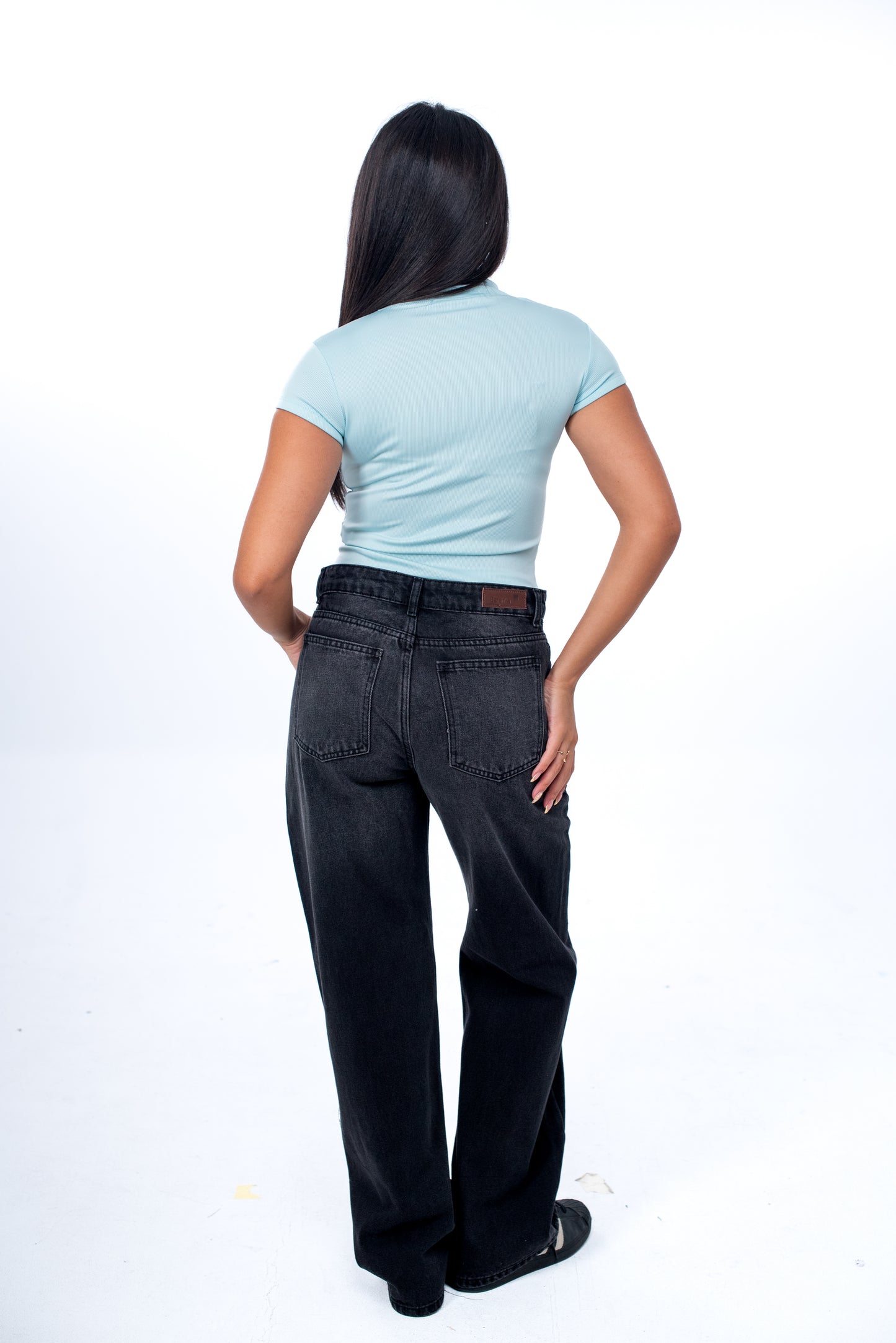 Half-Zip Short Sleeve Top