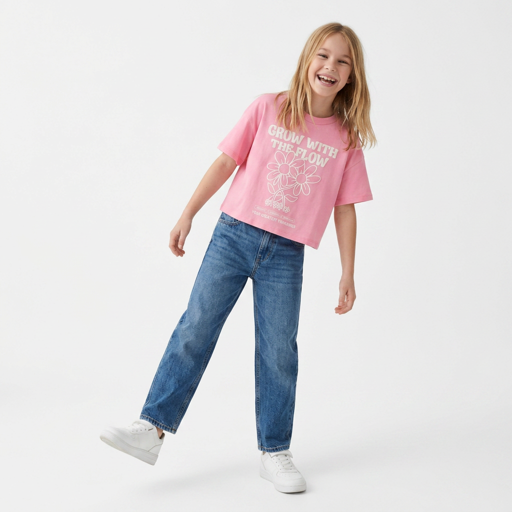 Grow With The Flow Graphic T-Shirt