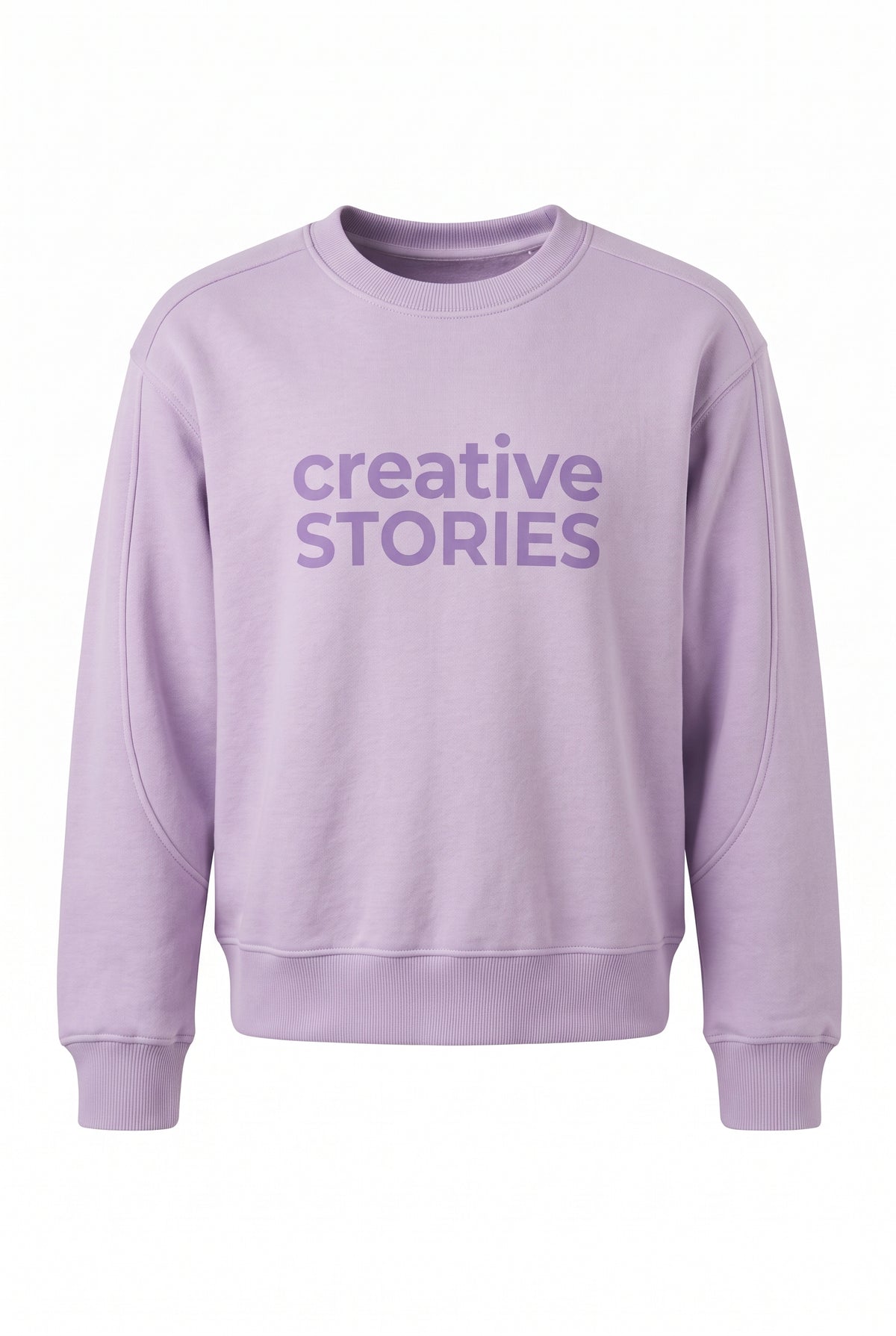 Girls Fleece Sweatshirt Printed "Creative Stories"