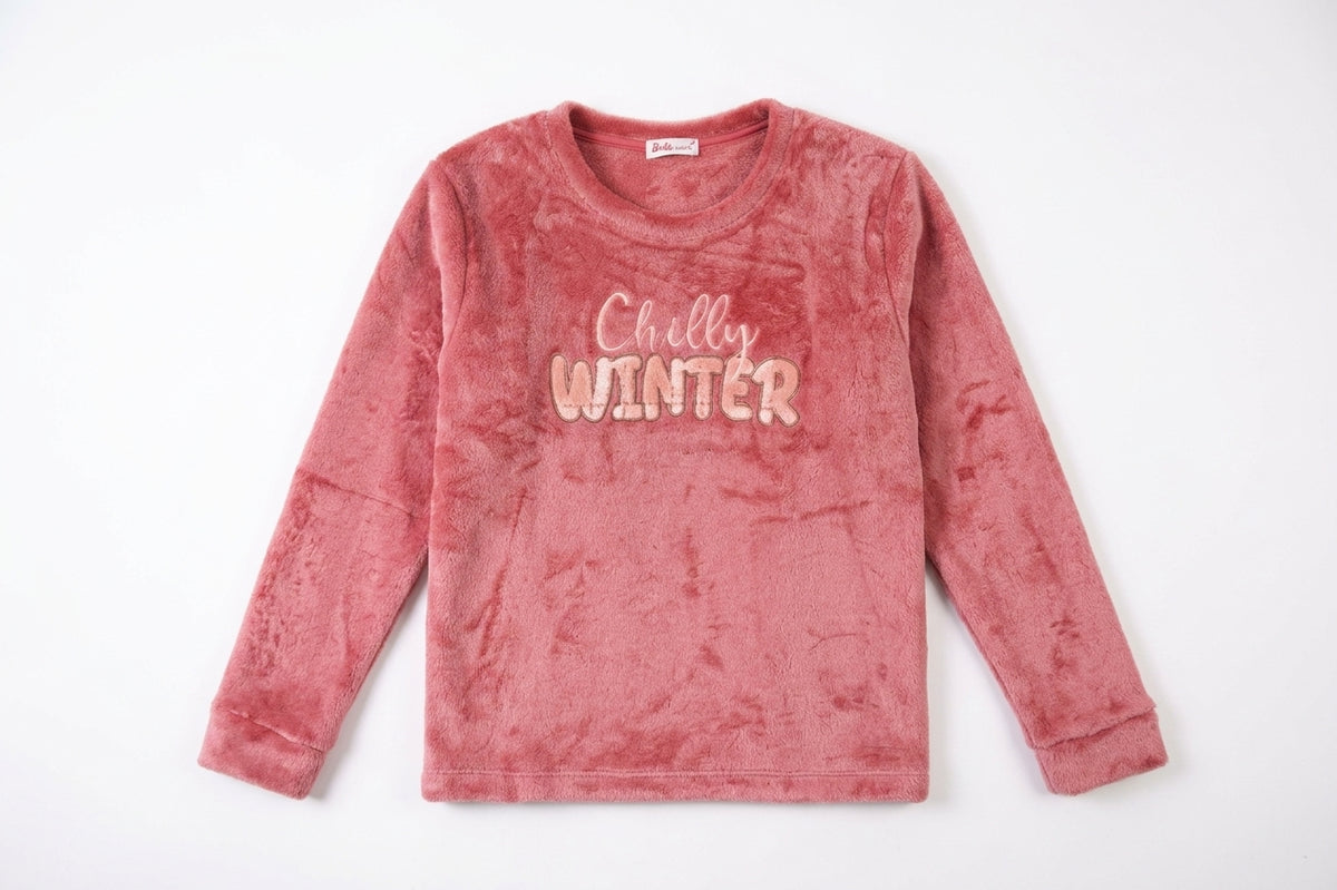 Women's Fleece Pyjama Set Printed "Chilly"