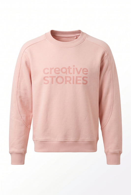 Girls Fleece Sweatshirt Printed "Creative Stories"