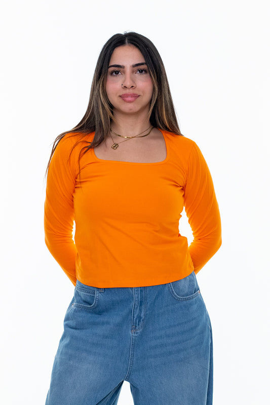 basic sleeves-orange