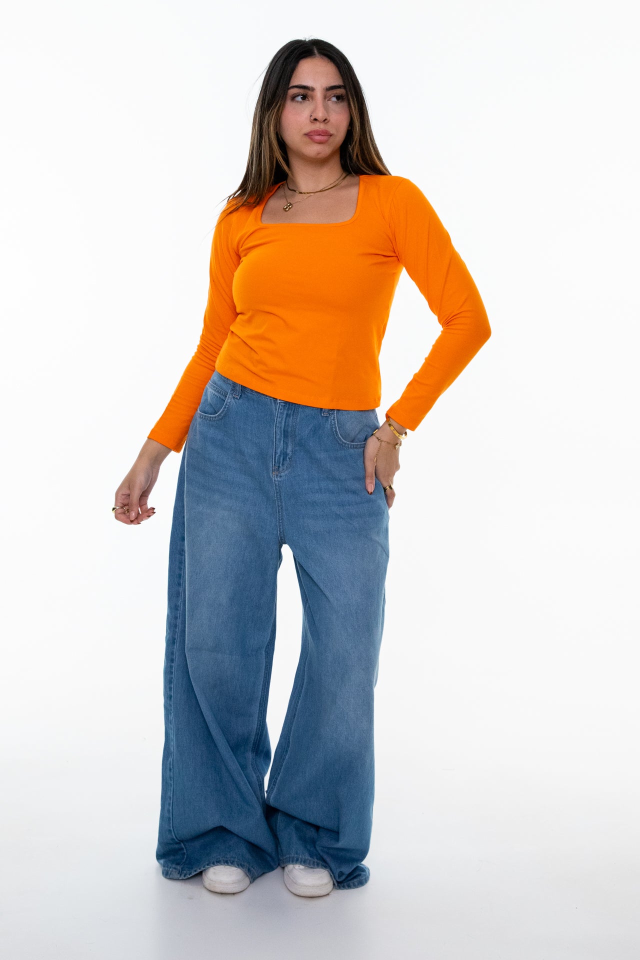 basic sleeves-orange